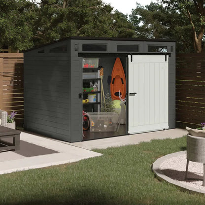 🔥Summer Sale 🔥Suncast Modernist 10 ft x 7 ft. Sliding Door Storage Shed