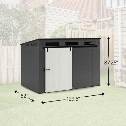 🔥Summer Sale 🔥Suncast Modernist 10 ft x 7 ft. Sliding Door Storage Shed