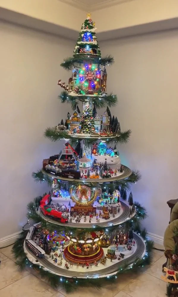 💝Last Day Sale💥Ferris Shaped Christmas Tree ( Size 4FT , 6FT , 8FT )